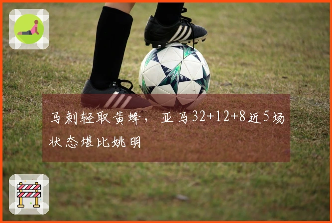 马刺轻取黄蜂，亚马32+12+8近5场状态堪比姚明